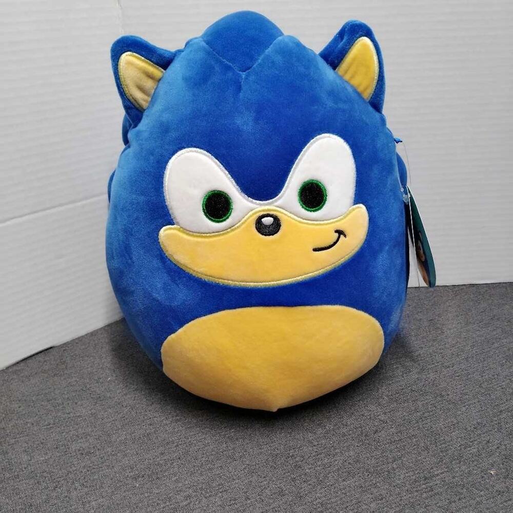 Squishmallows Sonic The Hedgehog 7.5" Plush Pillow Stuffed Toy Original NWT